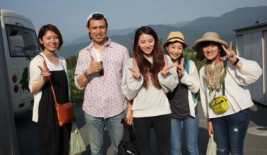 長野県フルーツルーツ農園見学2017